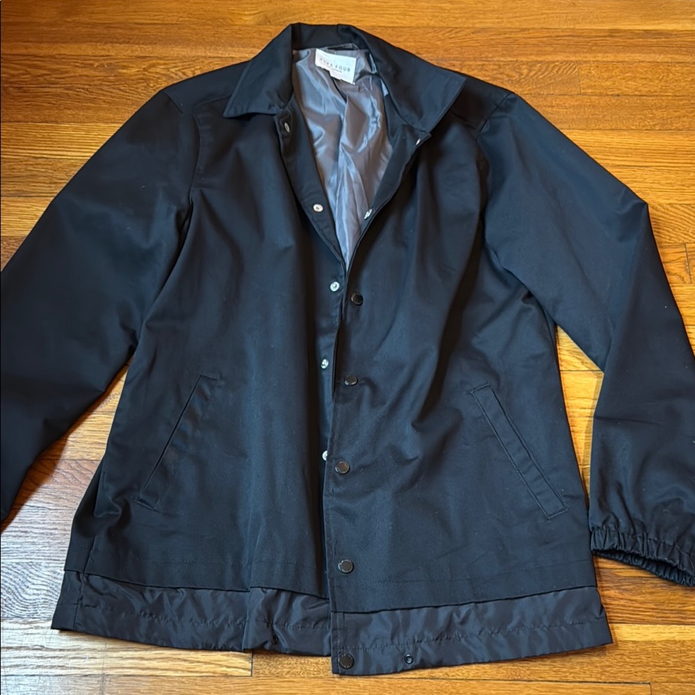Five four Black Lightweight Jacket